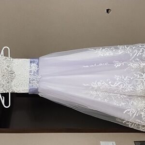 Light purple pageant dress